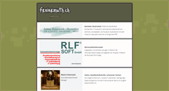 Desktop Screenshot of freiermuth.ch