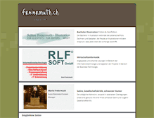 Tablet Screenshot of freiermuth.ch